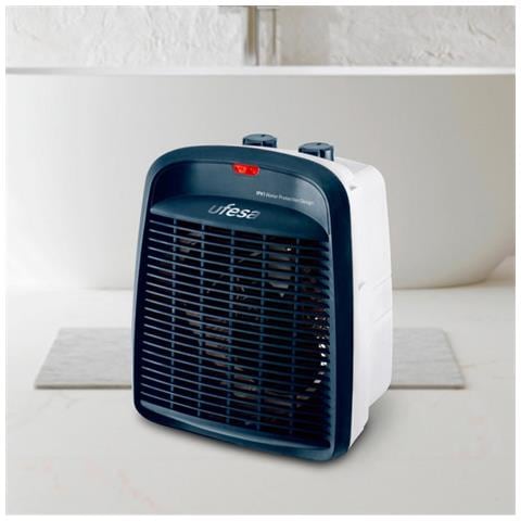 Termoventilatore con 2 Livelli di Calore Potenza 2000 W Colore Blu - Foto 3