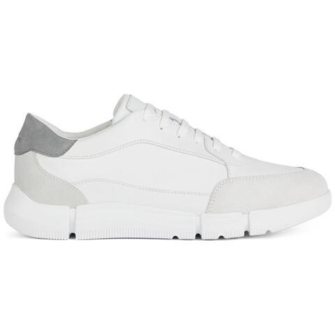 Adacter Sneakers Pelle Scarpe Uomo Bianco Eu 43, U45ffb 04311 C1236 - Foto 1