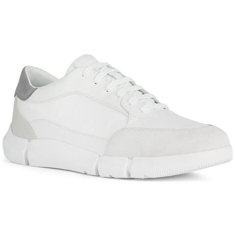 Adacter Sneakers Pelle Scarpe Uomo Bianco Eu 43, U45ffb 04311 C1236 - Foto 2