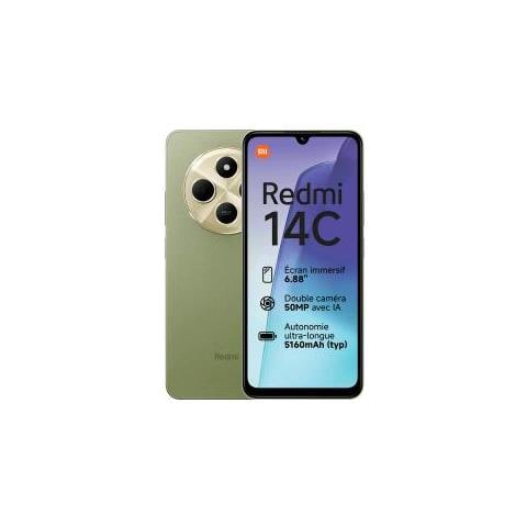 Redmi 14C 4G 128GB 8GB Ram Main Camera 50MP Helio G81-Ultra 5160 mAh Sage Green - Foto 1