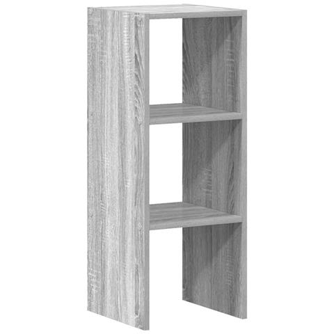 Libreria Impilabili Grigio Sonoma 30x30x80 Cm Legno Multistrato - Foto 2