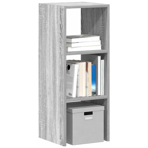 Libreria Impilabili Grigio Sonoma 30x30x80 Cm Legno Multistrato - Foto 1