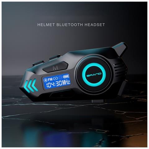 Cuffie Bluetooth 2-in-1 Per Casco Con Microfono: Audio Stereo E Comunicazione Chiara - Foto 2