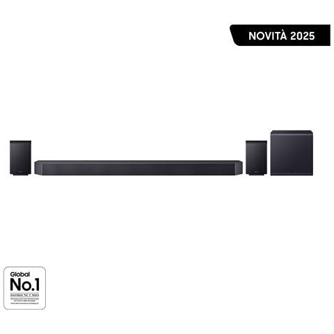 Soundbar HW-Q990F 11.1.4 Canali 756W Wireless Subwoofer Attivo Nero - Foto 5