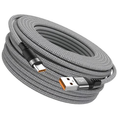 Cavo Di Ricarica Usb Type-c A 2 Confezioni - Intrecciato In Nylon, Ricarica Rapida, Compatibile Con Computer 1,5 M - Foto 2