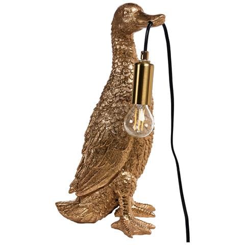 Lampada Da Tavolo Anatra Anatis Oro - Foto 2