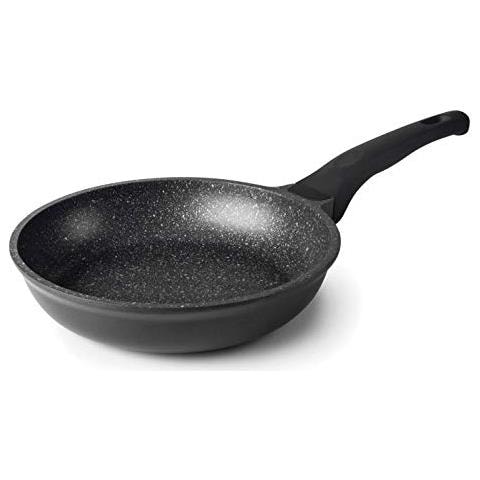 24124 - Padella in alluminio pressofuso Eco Stone nera 24 cm - Nera - Foto 1
