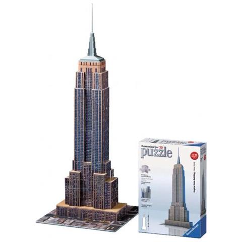 Puzzle 3D Empire State Building 216 pz 27.5 x 19.2 x 6.8 cm 12553 - Foto 4