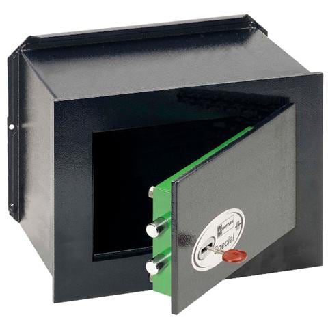 Cassaforte da muro Special con chiave in acciaio 20x33x24 cm - Foto 1