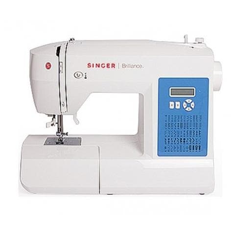 SINGER 6160 Brillance Macchina da Cucire Elettronica 60 Punti con Display LCD