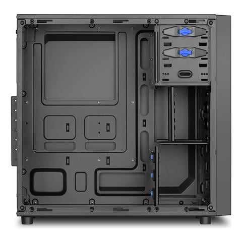 Case VS4-S Middle-Tower ATX / Micro-ATX / Mini-ITX Colore Nero - Foto 4