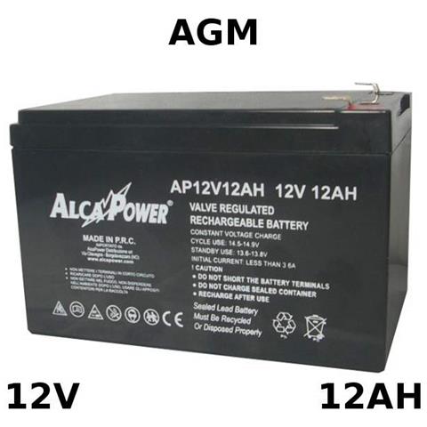Batteria Piombo Agm 12v 12ah - Foto 1
