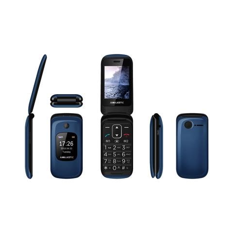 Sileno 50R Senior Phone Display 2.4" con Tasti Grandi + Tasto SOS Bluetooth Colore Blu - Italia - Foto 6