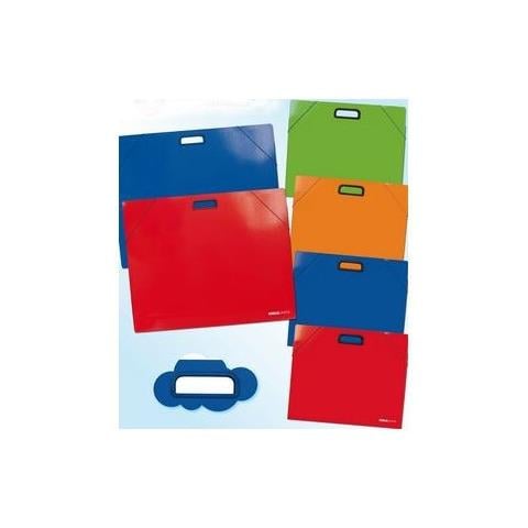 Cartella Portadisegni 50x70 Con Manico Colori Assortiti - Foto 1