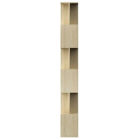 Libreria /Divisorio Rovere Sonoma 80x24x192 cm Legno Multistrato - Foto 2
