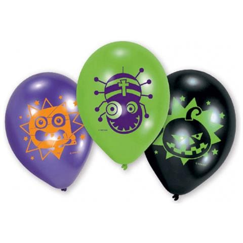Amscan - 6 Palloncini In Lattice Tema Halloween - Foto 1