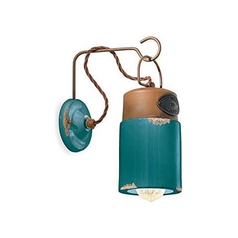 Industrial C1621, Applique, - Verde - Foto 1