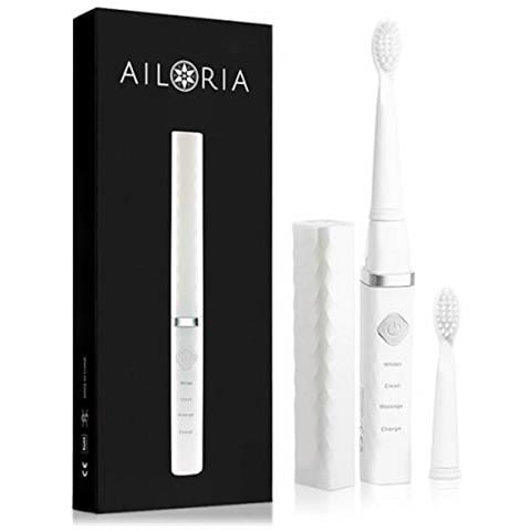 Spazzolino Elettrico da Viaggio Sonico FT-271W Bianco Argento - Foto 1