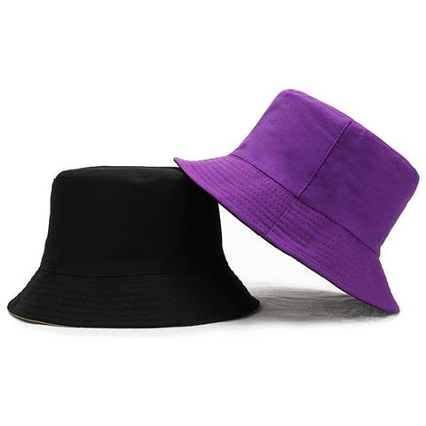 SLOWMOOSE - Cappello Estivo A Secchiello Bifacciale, Cappello Da Pescatore  Esterno Panama Fedora In Puro Colore [ rosso] - ePRICE