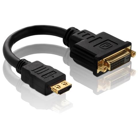 PI060, HDMI, DVI, Maschio / maschio, Nero - Foto 1