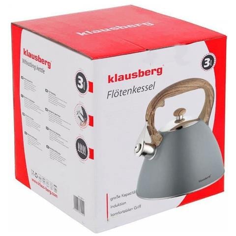 Kb-7297 Bollitore In Acciaio Inox Con Fischio Da 3 Litri Per Tutti I Fornelli - Foto 12