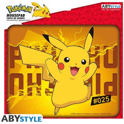 Pokemon Flexible Mousepad - Pikachu Tappetino Mouse - Abystyle - Foto 1