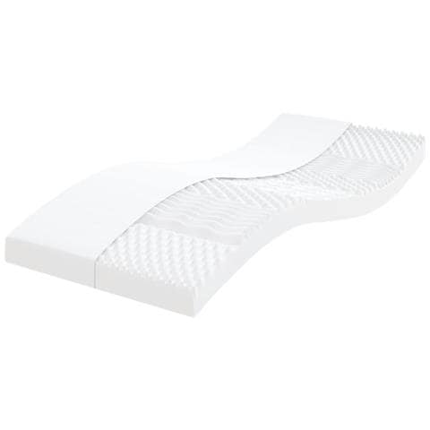 Divano Letto Estraibile Materassi Grigio Scuro 80x200cm Tessuto - Foto 2