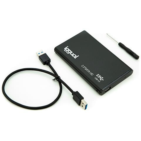 IGG317006 Contenitore di Unità di Archiviazione HDD da 2.5" Colore Nero - Foto 2