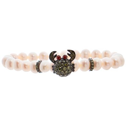 Gioielleria Jla-brcrab3wh. Bracciale, Colore Verde. Donna. - In ordine - Foto 2