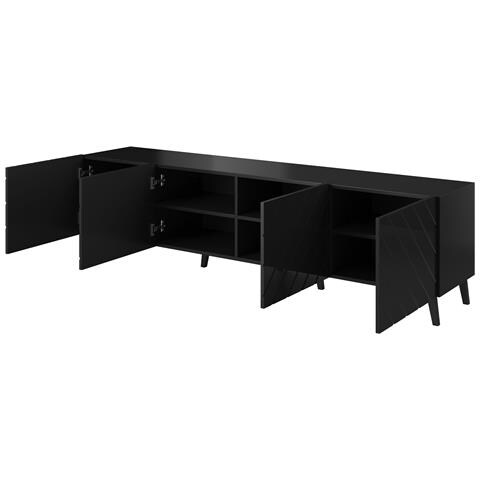 ABETO RTV200 CZ supporto TV e sistema audio 4 ripiani - Foto 2