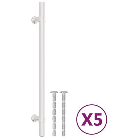 Maniglie per Mobili 5pz Argento 192mm in Acciaio Inox - Foto 2