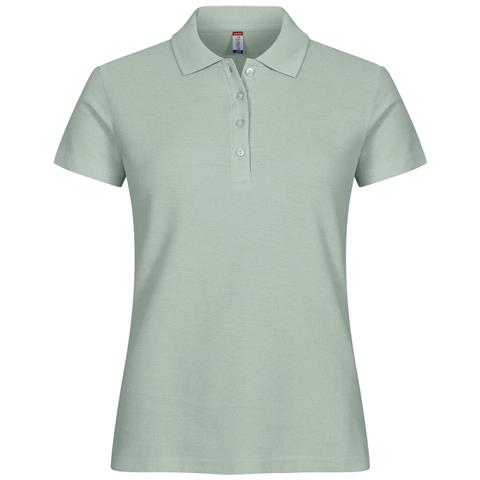 Basic Polo Ladies Verde Salvia L - Foto 1