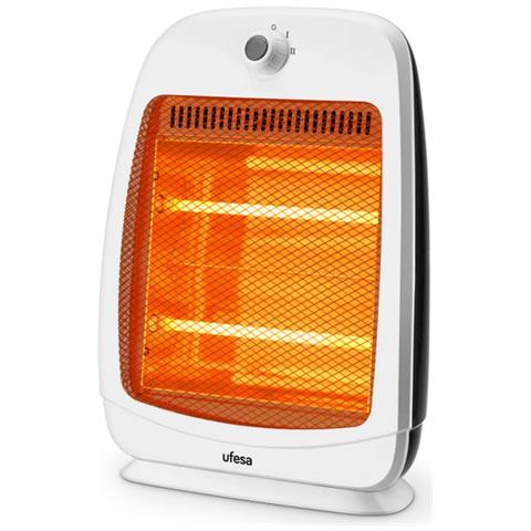 Rriscaldatore al Quarzo Rigel con 2 Livelli di Velocità Potenza 800 W Colore Bianco - Foto 2