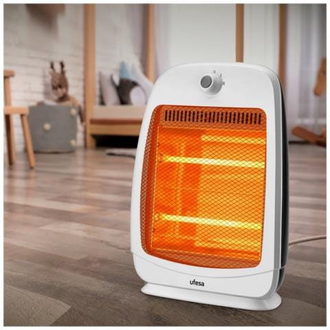 Rriscaldatore al Quarzo Rigel con 2 Livelli di Velocità Potenza 800 W Colore Bianco - Foto 3