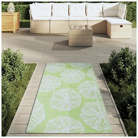 Tappeto Da Esterno Arakil Verde 80x150 Cm In Pp - Foto 3