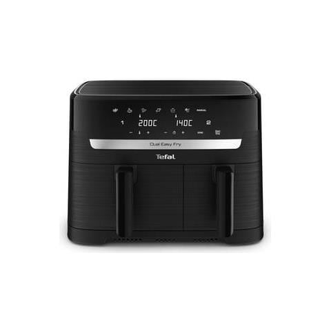 Easy Fry EY901N Doppia 8,3 L Indipendente 2700 W Friggitrice ad aria calda Nero - Foto 1