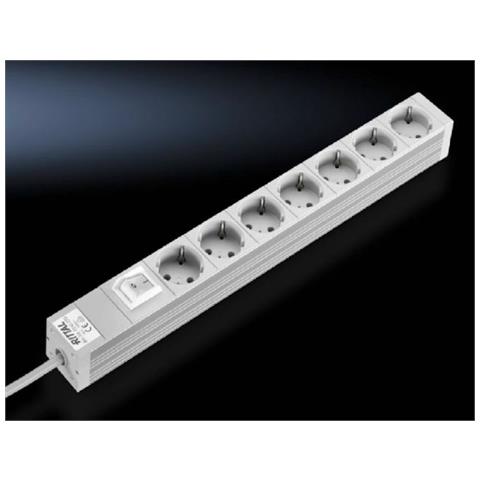 DK 7240.220 prolunghe e multiple 2 m 7 presa (e) AC Interno Grigio - Foto 1