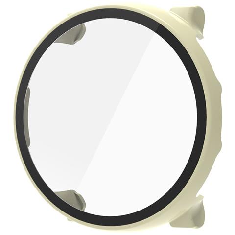 Custodia Protettiva In Pc Con Protezione Schermo In Vetro Temperato Compatibile Con Polar Vantage V3 White - Foto 1