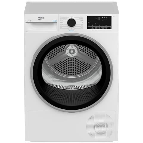 BT3103IS IT 10kg, Classe C, motore inverter, Display digitale XL, funzione a vapore SteamCure™, colore Bianco, oblò Nero - Foto 1