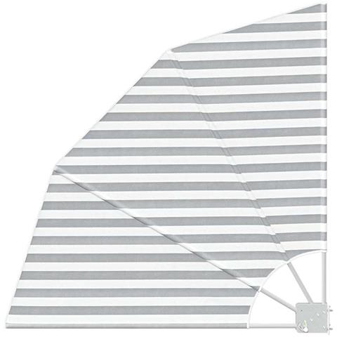 Schermo di Privacy per Balcone Antracite e bianco 115 x 115 cm - Foto 1