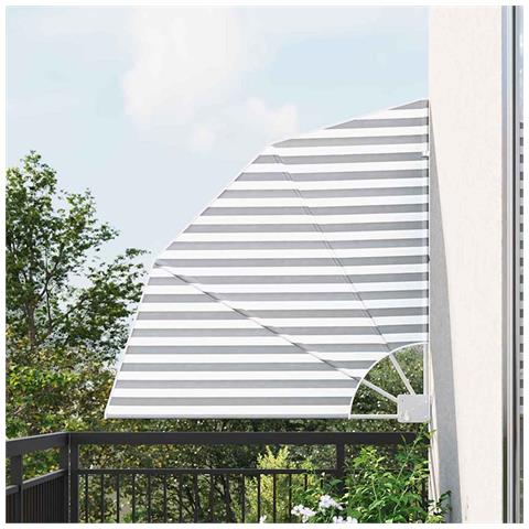 Schermo di Privacy per Balcone Antracite e bianco 115 x 115 cm - Foto 2