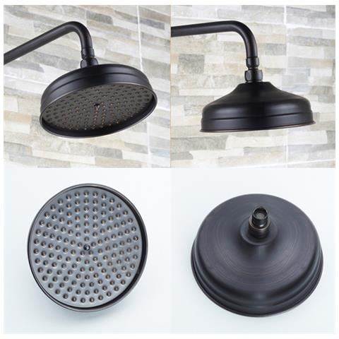 Rubinetto per doccia, Blackswan, tipo M17.1, modello nero antico, misura 20 cm - Foto 4