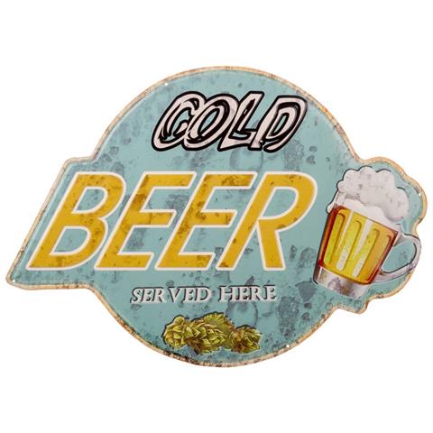 Piatto Decorativo Da Parete In Metallo 43x55x1h - Foto 1