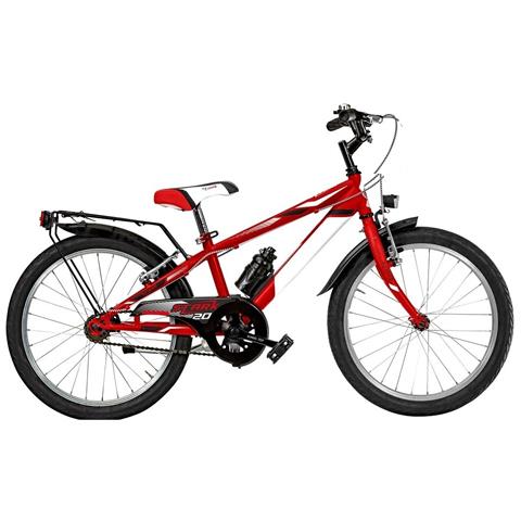 Bici Bimbo Mtb Misura 20 Mountain Bike Bambino Modello Stark Sr20sc 1v Completa Di Accessori - 27 Rosso Bianco Nero - Foto 1