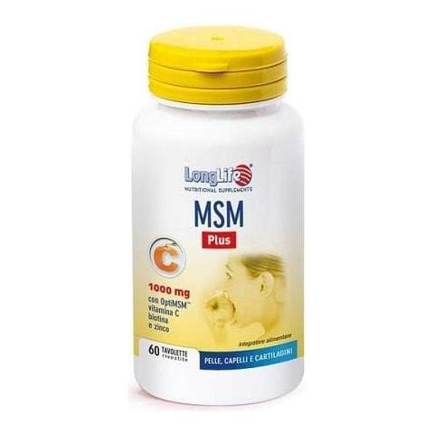 MSM Plus 60 Tavolette Rivestite da 1,85 g - Foto 1