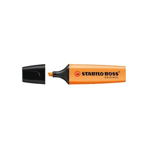 confezione da 10 pezzi - evidenziatore stabilo boss arancio 70/54 - Foto 3