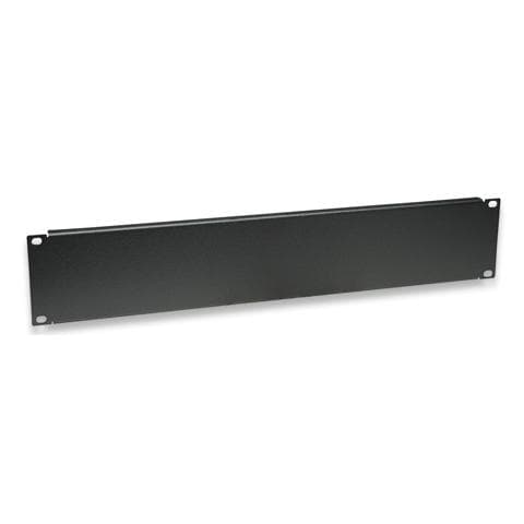 I-CASE BLANK-2-BK - Pannello Cieco per Armadi Rack 19'' Nero 2 Unità - Foto 1