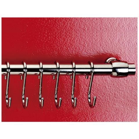 Barra Lonardo, 6 Ganci S, Finitura Cromata 60 Cm - Foto 2