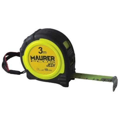 FLESSOMETRO MAURER PLUS JEDI 8 metri 25 mm in Gomma antiscivolo con calamita - Foto 2