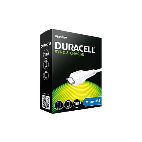 1m USB - microUSB 1m USB A Micro-USB A Bianco cavo USB - Foto 2